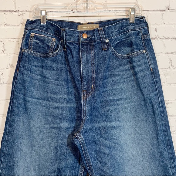 J. Crew Point Sur super hi rise straight Jean Sz 29 - Picture 3 of 8